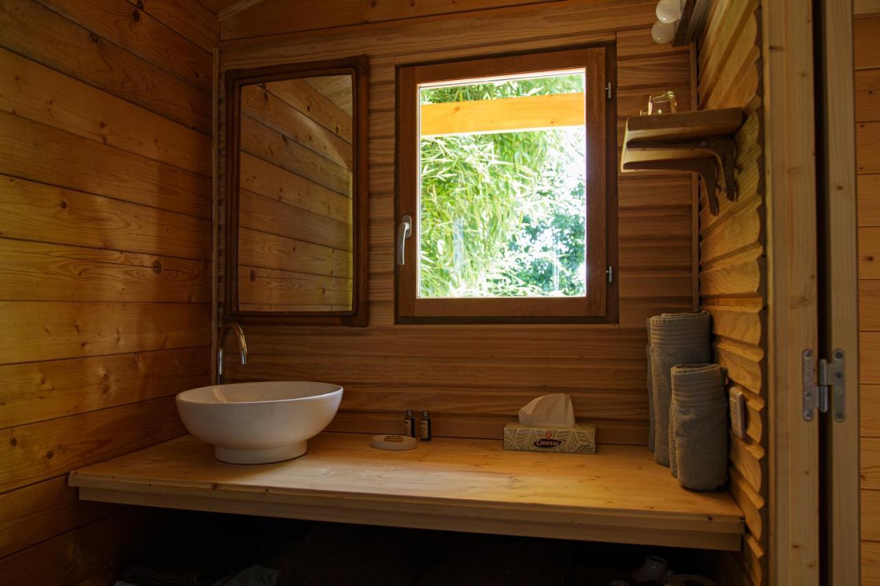 Cabane Bambou Fronsac  Esterno foto